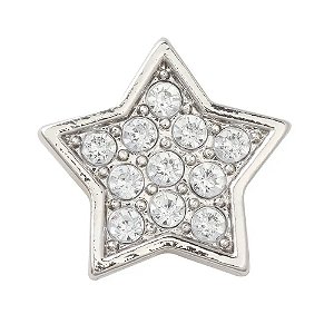 Jibbitz Crocs Estrela Prateada
