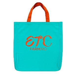 Totebag Farm Praiana Coletivo Etc Verde Claro
