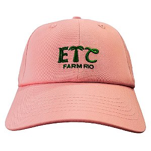 Boné Farm Etc Feminino Rosa Salmão