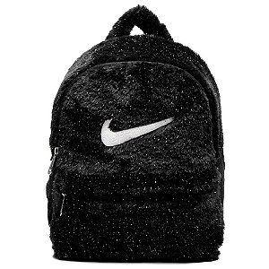 Mochila Nike Mini Fur Preto/Branco