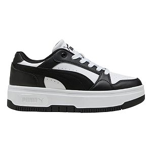 Tênis Puma Rebound Femme Low BDP Preto e Branco