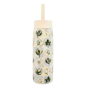 Garrafa Farm Que Sede Lago de Lotus 500ml Bege