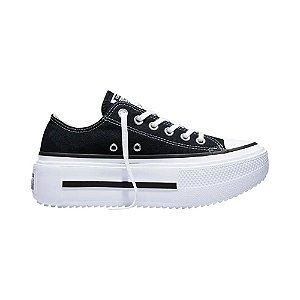 Tênis Converse All Star Chuck Taylor Lift Double Stack Cano Baixo Preto
