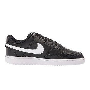 Tênis Nike Court Vision Low Masculino Preto Branco
