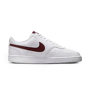 Tênis Nike Court Vision Low Masculino Branco Marrom