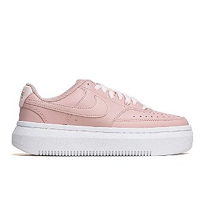 Tênis Nike Court Vision Alta Feminino Rosé Branco