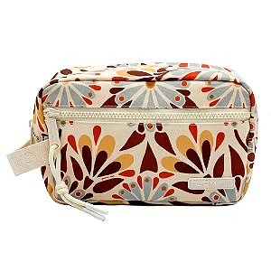 Necessaire Farm Amo Florejo Off White Bege