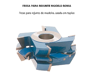 Fresa para Rejunte Modelo Roma