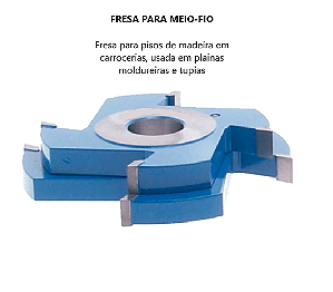 Fresa para Meio-Fio