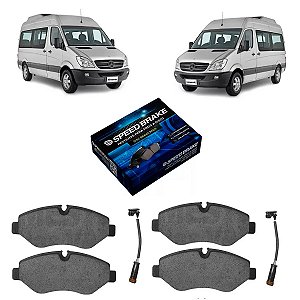 SNA722 Pastilha Freio Traseira Mb Sprinter Om651 311 415 12/19 Speed Brake