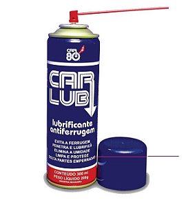 Desengripante Anti Ferrugem Sprey 300ml Car80 Carlub