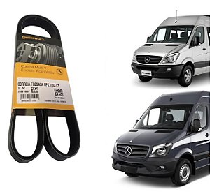 6pk1153 Correia Ar Condicionado Traseiro Mb Sprinter 416 516 Om651 19/22 Continental