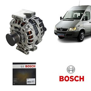 1986A01980 Alternador 12V 120A Mb Sprinter 311 415 515 12/.. Om651 Polia 6PK Bosch