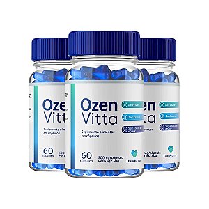 OzenVitta - Suplemento Alimentar | Kit com 3 Frascos