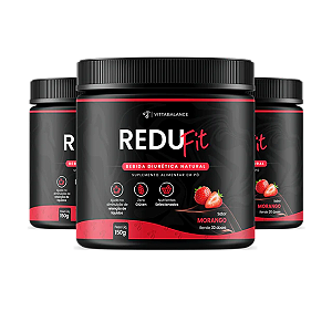 ReduFIT - Suplemento Natural 150g | Kit com 3 Potes
