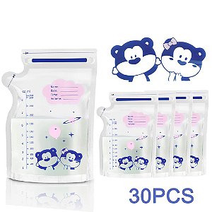 Sacos Tchonguitos 250ml – Alimentação Segura e Carinho para Seu Bebê