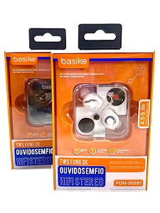 Fone De Ouvido Wireless Som Alta Definição Basike FON-20391 (FONBSK20391)