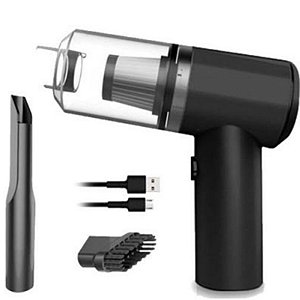 Mini Aspirador de Pó Sem Fio Portátil para Carro Casa Carregamento via USB (86