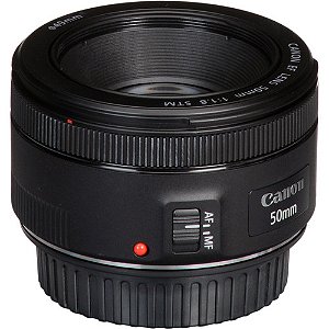 Canon EF 50mm f/1.8 STM Lens - Lente Prime para Fotografia de Alta Qualidade