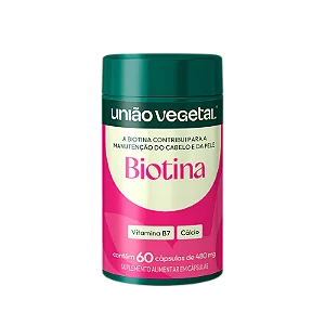 BIOTINA UNIÃO VEGETAL 60C