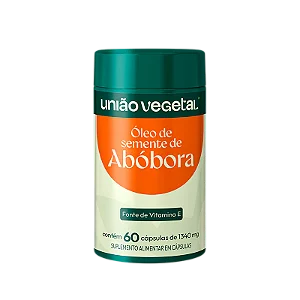 ÓLEO DE SEMENTE DE ABÓBORA UNIÃO VEGETAL 60C