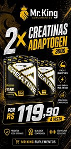 2 CREATINAS ADAPTOGEN (300G CADA)