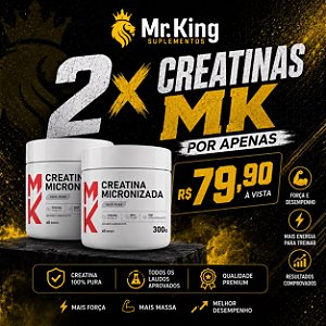 2 CREATINAS MK (300G CADA)