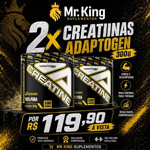 2 CREATINAS ADAPTOGEN (300G CADA)