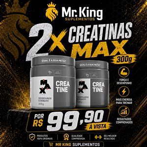 2 CREATINAS MAX TITANIUM (300G CADA)