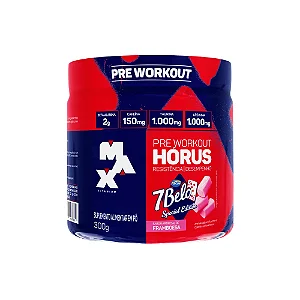 PRÉ TREINO HORUS MAX TITANIUM 300G