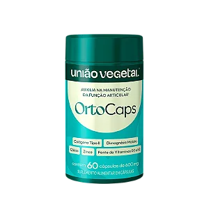 COLÁGENO TIPO II ORTOCAPS UNIÃO VEGETAL 60C