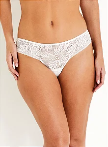 Calcinha Liz Fio Dental Renda