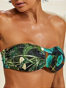 Biquíni Dal Costa Sutiã Tomara que Caia Bojo Fixo Jardim Coleção 2024