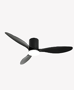 VENTILADOR DE TETO AIR FLOW 48W 52" PRETO BIVOLT