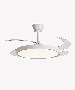 VENTILADOR DE TETO RETRÁTIL AIR BASE MULTICOR BRANCO BIVOLT