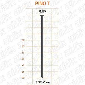 Pinos T45 Airfix 2.500 Unidades Alta Resistência Para Estruturas Pesadas em Madeira