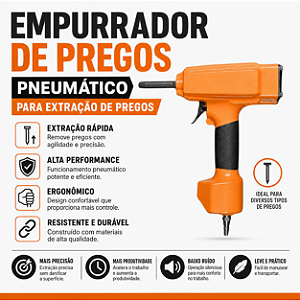 Empurrador De Pregos Pneumático Desmontagem Paletes