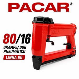 Grampeador 80/16 Brasileirinho PACAR Linha 80 Para Tapeçaria e Marcenaria