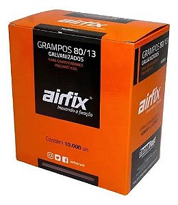 Grampo 80/13 Caixa c/ 10.000 Unid. Airfix