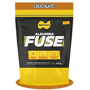 Albumina Fuse Naturovos 420g Chocolate