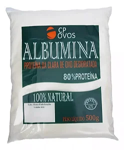 Albumina CP OVOS 80% Proteína 500g