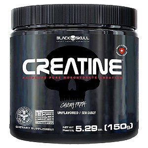 Creatina Pura Black Skull 5,29Oz 150G
