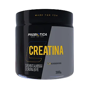 Creatina Probiotica 100% PURA Monohidratada 300g