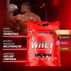 Nutri Whey 900g Pouch Integralmedica - Força e Volume Muscular com Proteínas e Carboidratos Essenciais