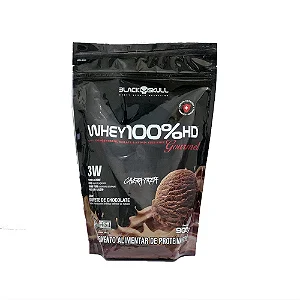 Whey 100% HD 900g Refil Gourmet - Black Skull