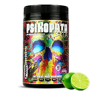 Pré Treino Psikopata Beta 300g - Pro Corps Sabor Limão