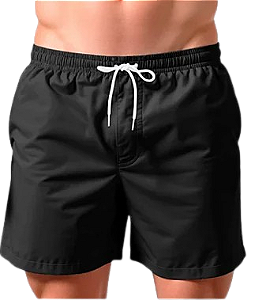 Shorts tactel com bolsos