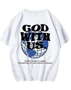 Camisa Oversized - God With Us