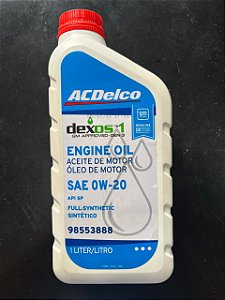 ÓLEO DE MOTOR SINTÉTICO SAE 0W20 DEXOS1