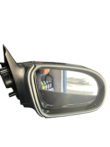 Retrovisor lado direito fixo sem manípulo cor cinza Corsa Classic 1994 a 2002